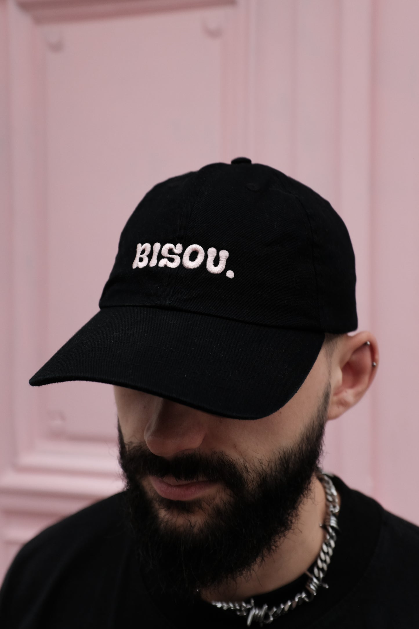 Casquette Bisou Noir - Black Bisou Cap